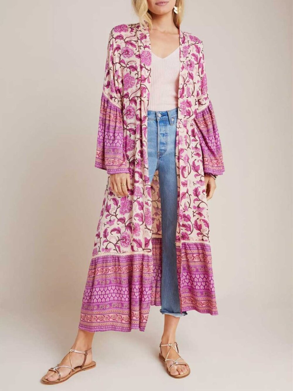 Anthropologie Muche Et Muchette Anoinette Duster Kimono - One Size